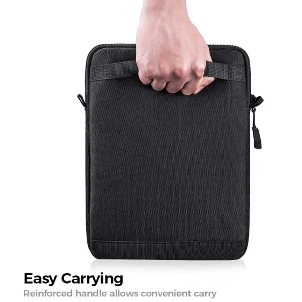 tomtoc 11 inch Tablet Sleeve Bag, CornerArmor patent design at the bottom